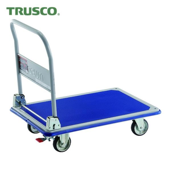 TRUSCO中山 トラスコ TRUSCO プレス製台車 ドンキーカート 折りたたみ