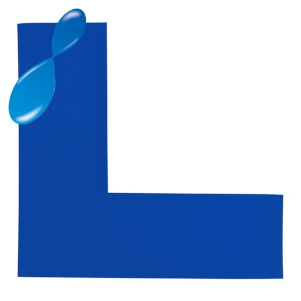 特長●剥がれにくい、破れにくい、貼りやすいプロユース仕様です。●剥がしてものりが残りにくい粘着剤を使用しています。用途●屋内用。●工場内のレイアウト。（通路表示・危険表示・区画表示）