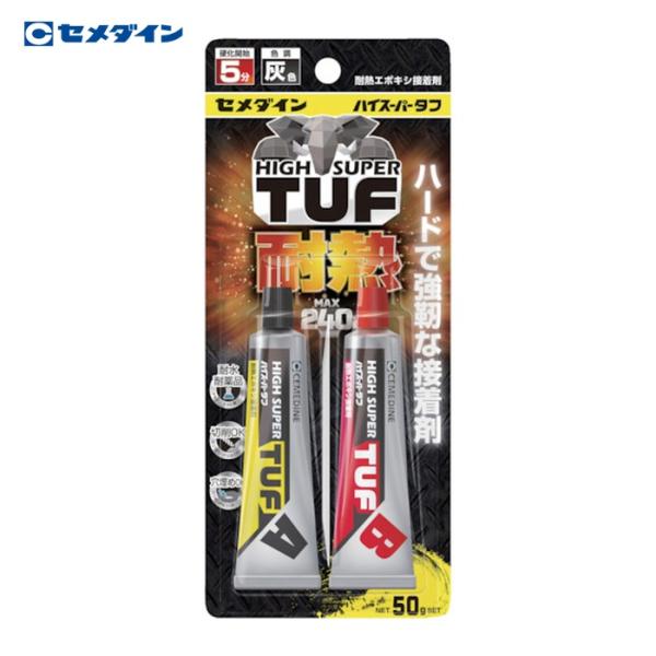 特長●最大240℃の耐熱性、耐水性、耐薬品性にすぐれる強力・強靭な接着剤です。●速硬化型で、1時間で実用強度（70kgf／[[CM2]]）になります。(軟鋼板の場合)●耐水性で、屋外用途にも対応しています。●耐薬品性です。●アセトン、アルコ...