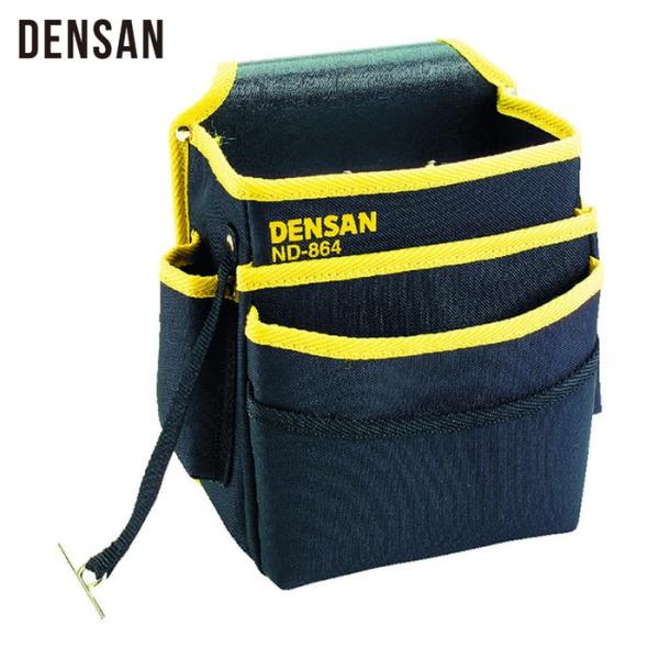 デンサン DENSAN ND-864 電工キャンバスハイポーチ (1個)