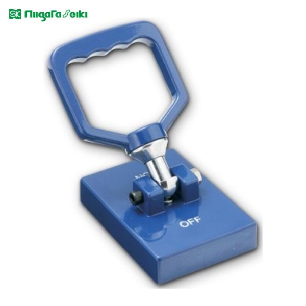 特長●鋼板などの運搬に便利なマグネット式の運搬具です。●レバー操作1つでマグネットがON/OFF脱着可能です。用途●鉄板など、磁性体の板材の搬送に