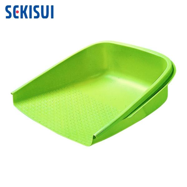 特長●大型チリトリとしてはもちろん、園芸造園作業や砂利すくいにもご使用いただけます。