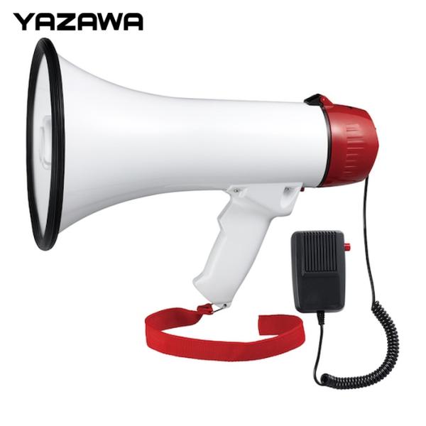 特長●サイレン音で非常時に周囲へ注意喚起します。●音声やサイレンの音量を簡単に調整できます。●ハンドマイク付です。