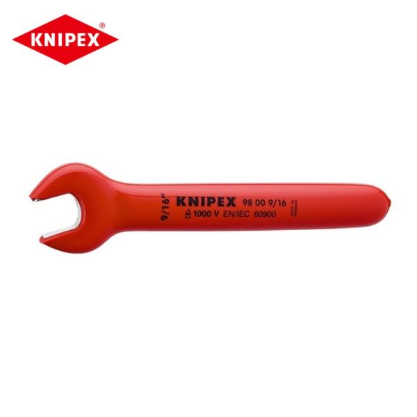 KNIPEX クニペックス 2885676 絶縁片口スパナ 9/16 (1丁)