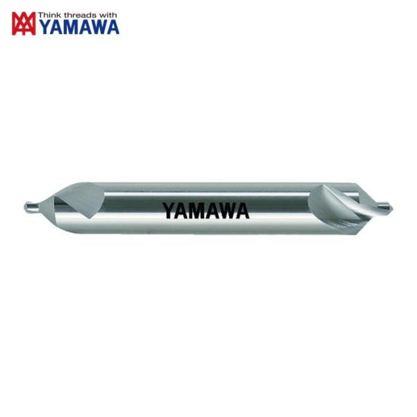 ヤマワ 弥満和 CEQA1 強ねじれ溝JIS A形90° センタ穴ドリル CEQA 1X90°X4 (1本)