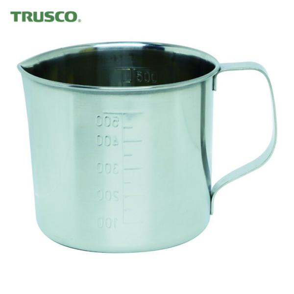 トラスコ TRUSCO ステンレスビーカー 注ぎ口付 0.5L 92X90 (1個) TSH634M