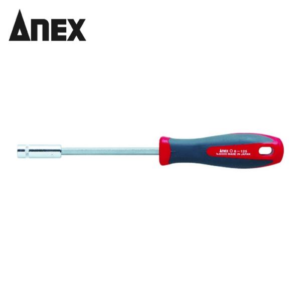 アネックス ANEX 6000-8-125 ボックスドライバー 対辺8×125 (1本)
