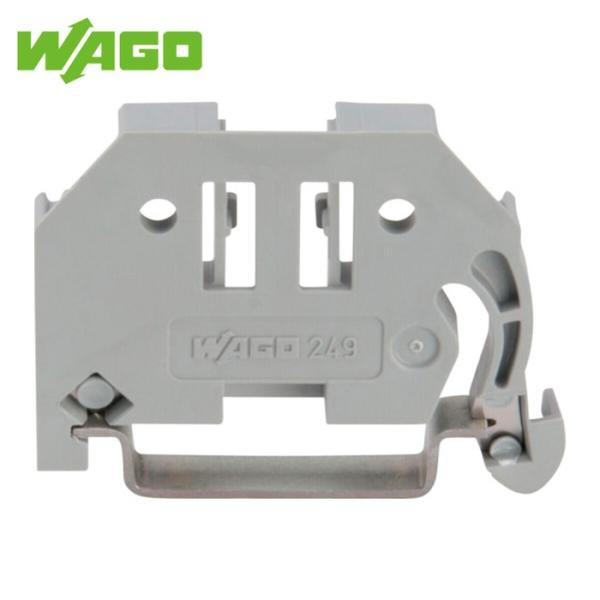 WAGO ワゴ 249-116-TPK DINレール用 ワンタッチエンドストップ 10mm幅 (1個)