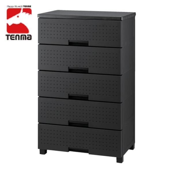 天馬 TENMA チェストフィッツプラスデコ FD6505 ブラック (1台) 品番