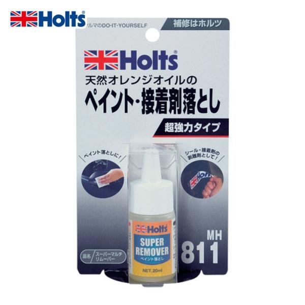 Holts 粘着剤クリーナー|特長:トルエンやキシレン、ベンゼンなどの有害物質を一切使用しておりません。 天然オレンジオイルを使ったユーザーと環境に優しい超強力リムーバーです。 固化した塗料、シールやステッカー、接着剤の剥離剤としてもおスス...