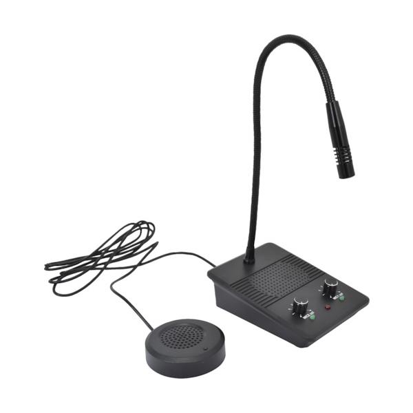 特長●工事不要で手軽に使える「窓口業務マイク、スピーカー」です。●置いて電源に繋ぐだけでスグに使えるので、スムーズな会話をすぐに生み出すことができます。●ハンズフリーで使用できるので窓口業務に最適です。●仕切りやマスクで聞き取りにくかった声...