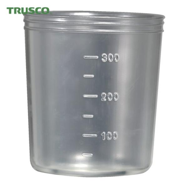トラスコ TRUSCO ディスポカップ PP製 300mL 1箱(500個) (1Cs) DC-300L