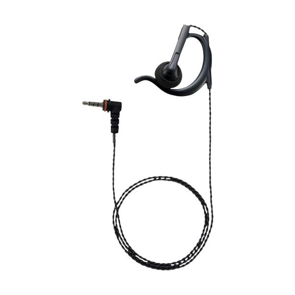 八重洲無線 トランシーバー用オプション|特長:より対線コードタイプ・耳かけ付きオープンエアー型。