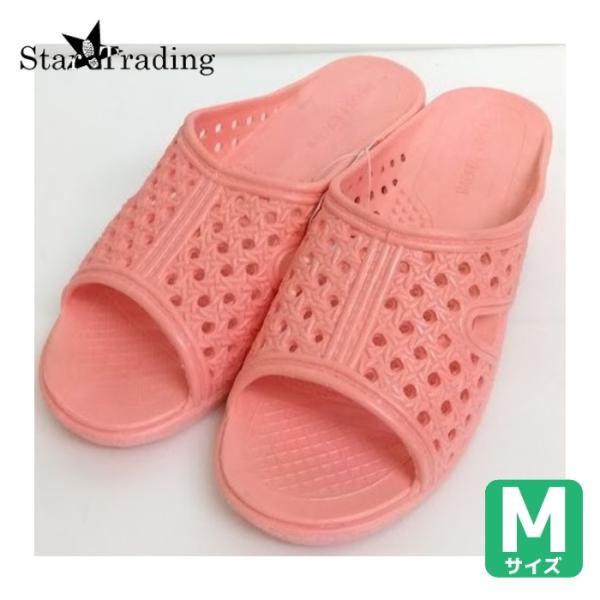 スタトレ レディースフィッティングサンダル ピンク M (1足) T30212 PI M