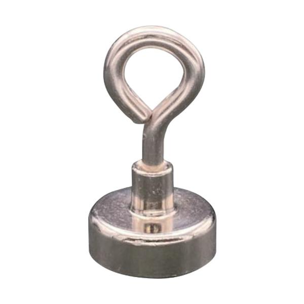 特長●モノの吊り下げや保持など様々な場面でお使いいただけます。●ネオジム磁石単体より吸着力を高める為、磁石をキャップで覆っております。●付属の滑り止めゴムを吸着面に貼り付けることでキズ防止効果がございます。用途●モノの吊り下げや保持等に。