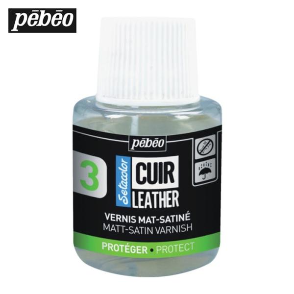 特長●トップコート剤です。●マット・サテン仕上げです。●革や合皮の上にペイントした箇所の引っかき傷、擦り傷、一般的な損耗を防ぐことができます。●バーニッシュは、セタカラーレザーのペイントが完全に乾燥した後、少なくとも24時間以上あけて、塗布...