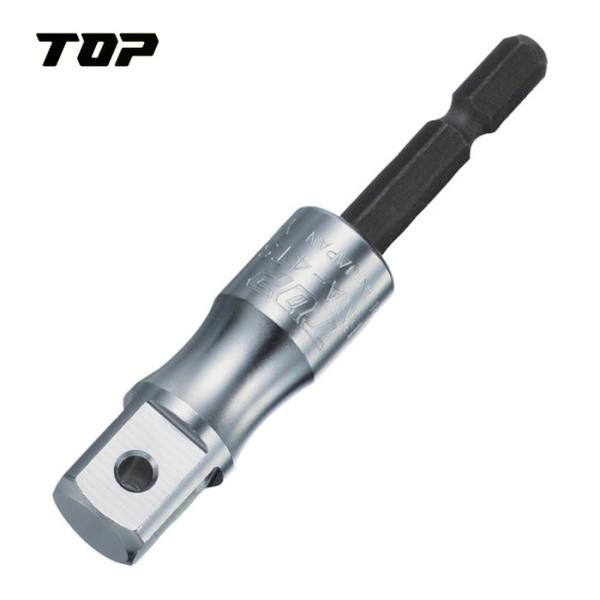 TOP トップ工業 FNA-4TS 電動ドリル用強軸インパクトソケットアダプター 差込角12.7mm (1個)