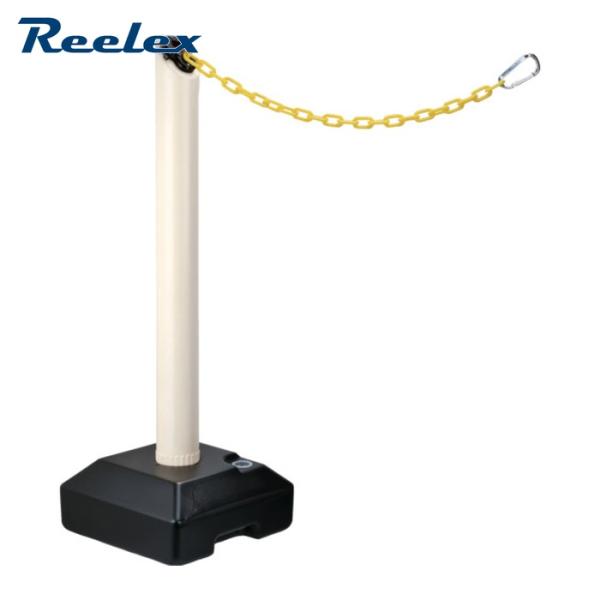 特長●本体ポールには8.5mのプラチェーンを内蔵しています。●注水ウエイトは安定感があり、取手付で移動も簡単です。●チェーンロックスライダーでチェーン長さを任意の長さで固定できます。●最長8.5ｍのロングストロークで広い間口の規制が可能です...