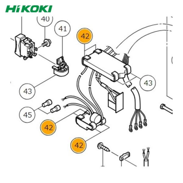 HiKOKI ハイコーキ 338353 ボウシンゴム 30X10X3 (1個)