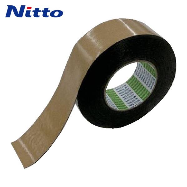日東電工 Nitto 防水気密テープ No.6931-NL 50mm×20m 片面 ブラック (1巻) NO.6931NL 50X20
