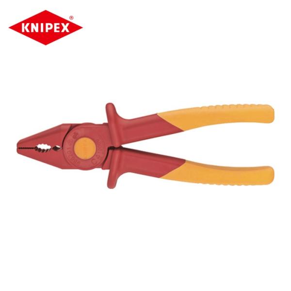 KNIPEX クニペックス 2908063 9862-01 絶縁プライヤー (1丁)