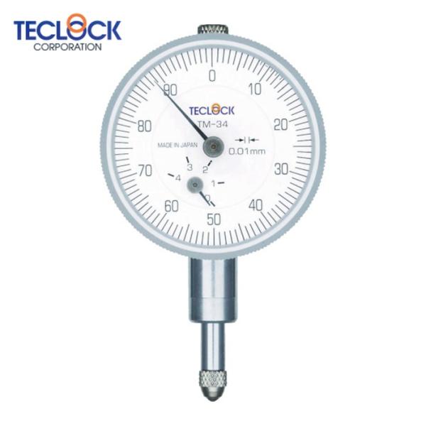 TECLOCK ダイヤルゲージ|特長:小形軽量、取り扱いが容易で高精度のため、長さの測定器として多分野で広範囲にわたって活用されています。