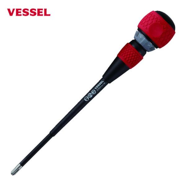 ベッセル VESSEL 2200-3-150 ボールラチェットドライバー 2200(+)3×150 (1本)