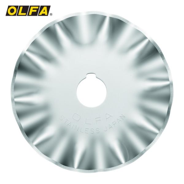 オルファ OLFA 45ミリウェーブ刃1枚入ブリスター (1個) RB45W