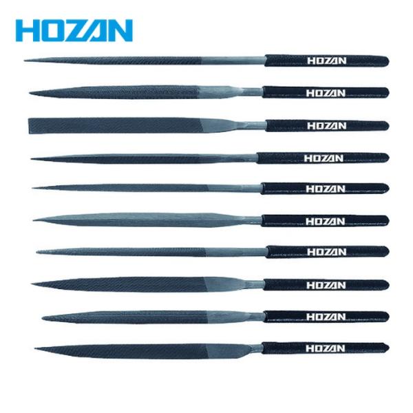 ホーザン HOZAN K-215 精密ヤスリセット 10本組 (1S)