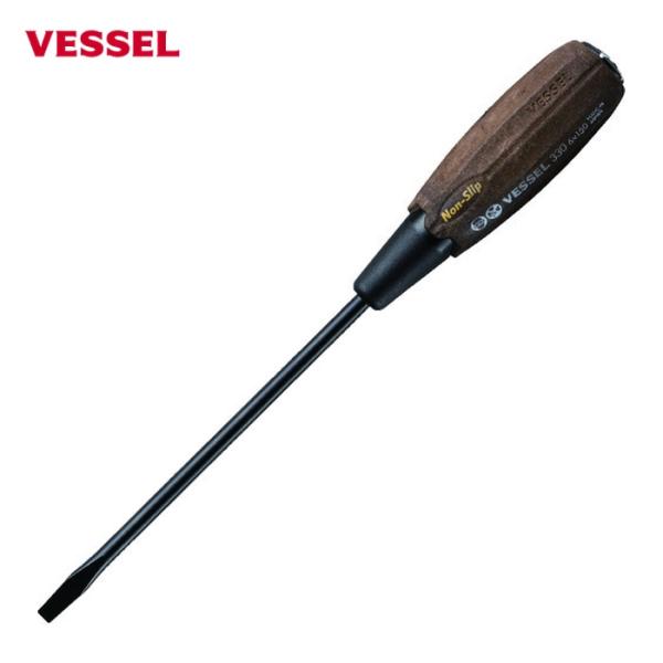 ベッセル VESSEL B-330-6-150 ウッディ貫通ドライバー B-330(-)6×150 (1本)