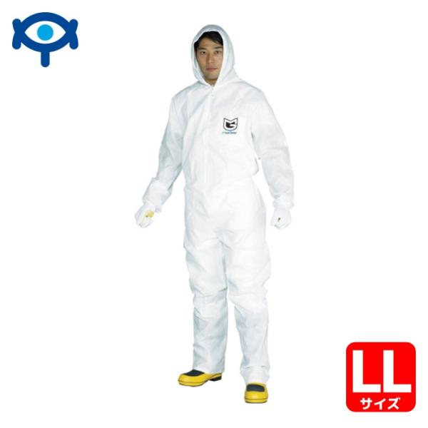 エイブル山内 使い捨て保護服|特長:高い耐水性・耐油性があります。 帯電防止を施してあります。 安心の国産素材を使用しています。
