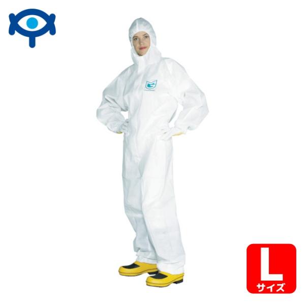 エイブル山内 使い捨て保護服|特長:高い通気性、かつ、優れた粉じん捕集効率があります。 撥水・撥油・帯電防止を施してあります。 安心の国産素材を使用しています。