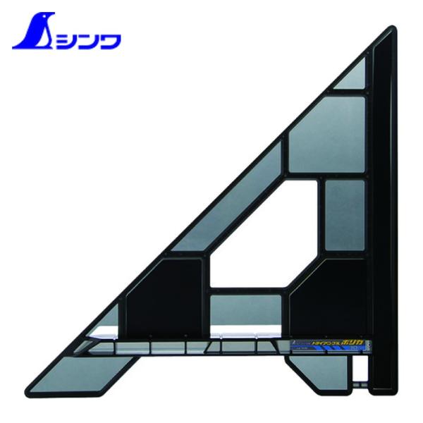 他サイト： シンワ測定 丸鋸定規 丸ノコガイド定規 トライアングルポリカ30cm (1本) 品番：78280の商品画像