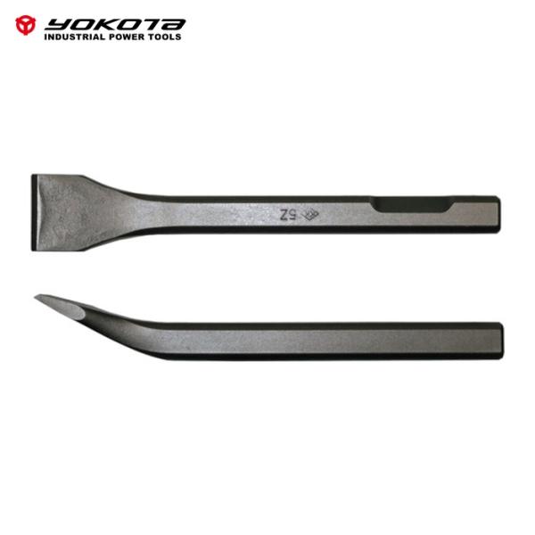 ヨコタ工業 81601002-00 フラックスチッパー(F-25用)チゼル曲平25X156 (1個)