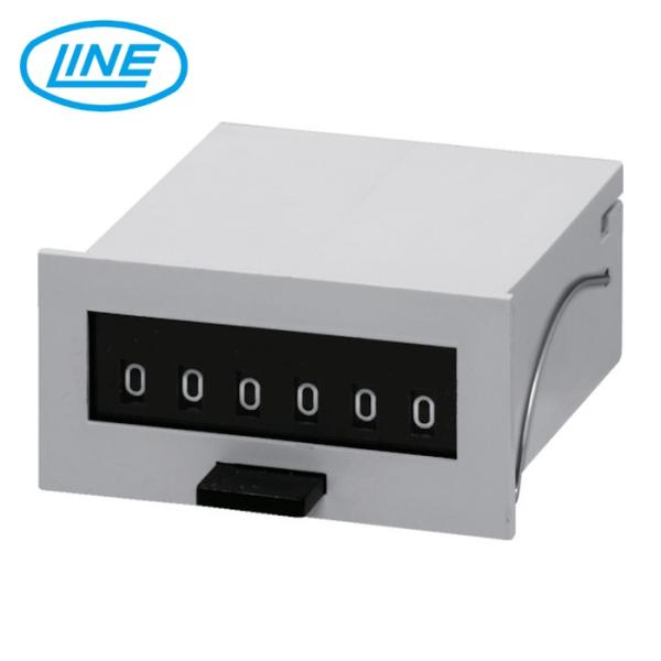 特長●加算型トータルカウンタです。●リセット付です。●パネル取り付けクリップばね仕様です。用途●製品生産数のカウント。