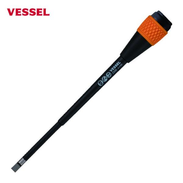 ベッセル VESSEL 2200B-6-150 ボールラチェットドライバー替軸 2200B(-)6×150 (1本)