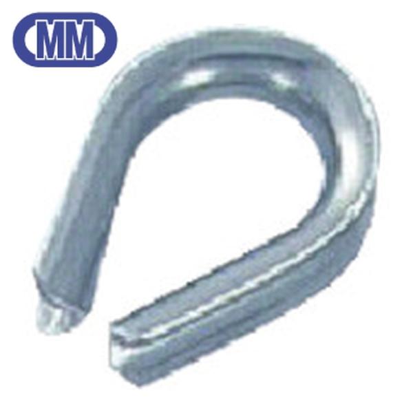 特長●端末加工するワイヤーコースとして使います。用途●ワイヤーロープの先端をアイ加工して使用する場合、ワイヤーの摩耗を防ぎます。