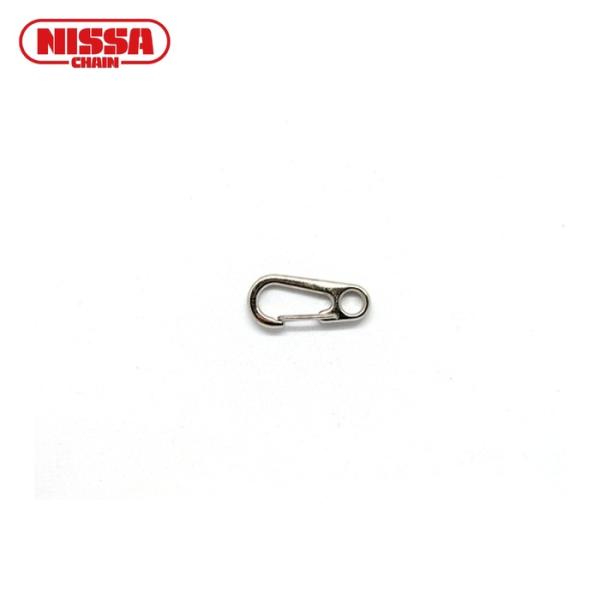 特長●本体穴に金具もしくは連結間具を通し、美しくご使用いただけます。用途●チェインやワイヤーロープの先端金具、連結金具