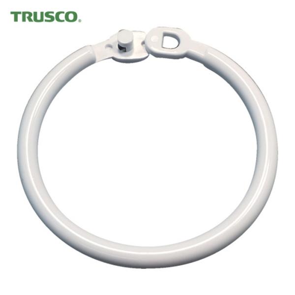 トラスコ TRUSCO 樹脂製カードリング 5.0mm×Φ50mm 10個入 (1袋) 品番：TKRJ-50