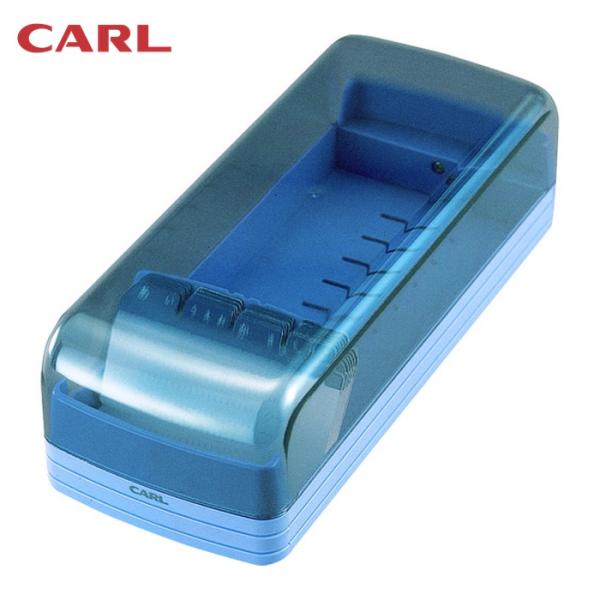 カール CARL 名刺整理器 No.870E-B ブルー 収容枚数800枚 (1個) NO.870E-B