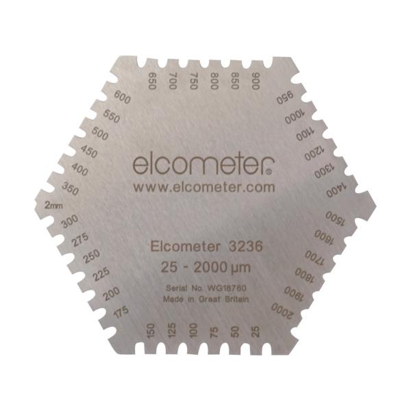 ｅｌｃｏｍｅｔｅｒ　六角形ウェットフィルム膜厚計 K0003236M202