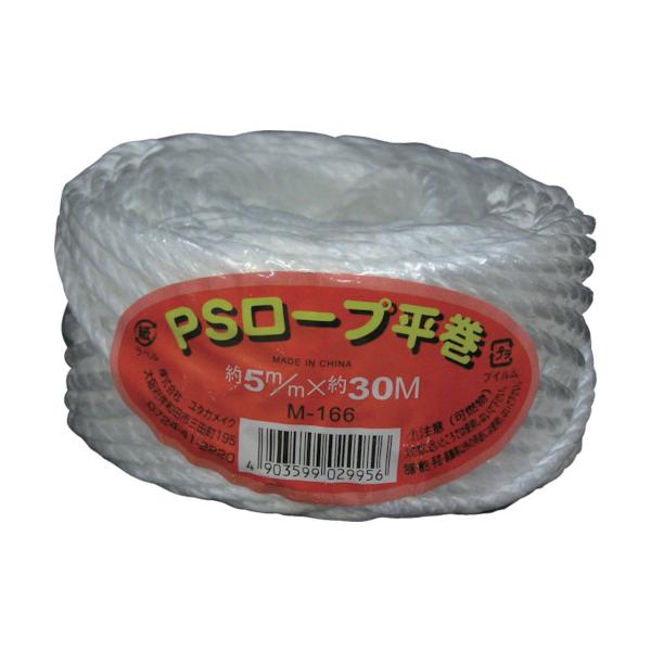 【仕様】●色：白●標準幅(mm)：5●長さ(m)：30●全長(m)：30●包装形態：シュリンク包装●平巻タイプ【型番】M-166　/　M166【商品コード】1130783※お問い合わせの際はこちらの商品コードをお伝えください