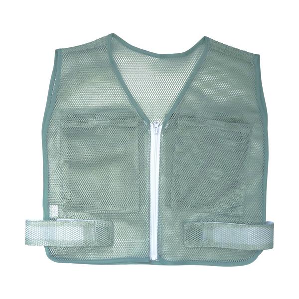 【仕様】●色：グレー●着丈(cm)：48●肩幅(cm)：42●胴周り(cm)：92〜116●胴まわり寸法(cm)：92〜116●前後に4個のポケット（縦：約17cm×横：約15cm）付き【型番】5501902【商品コード】1157171※お...