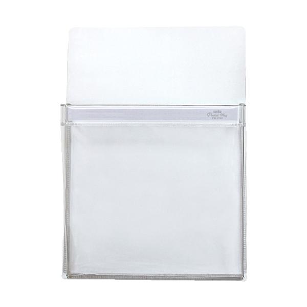 【仕様】●色：ホワイト●規格：A4●耐荷重(kg)：1●ポケット内寸サイズ(mm)縦×横：208×230●規格：A4サイズ●本体サイズ(mm)：高さ300×幅240×奥行35●パッケージサイズ(mm)：高さ345×幅280×奥行38●ポケッ...