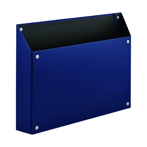 ＫＩＮＧ　ＪＩＭ　マグケ−ス　Ａ４ヨコ型　青　耐荷重２ｋｇ 4785-B