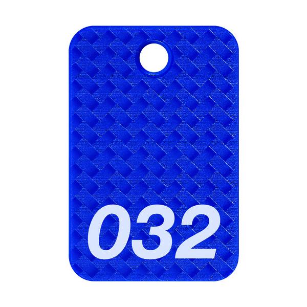 【仕様】●色：青●内容：26〜50番●縦(mm)：60●横(mm)：40●厚さ(mm)：2.7●穴径(mm)：φ6.5●サイズ(mm)：40×60×2.7●入数：25枚●大●サイズ(mm)：W40XD60XH2.7●GNPエコ商品ねっと掲載...