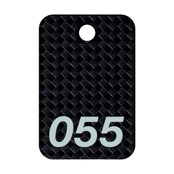 【仕様】●色：黒●内容：51〜75番●縦(mm)：60●横(mm)：40●厚さ(mm)：2.7●穴径(mm)：φ6.5●サイズ(mm)：40×60×2.7●入数：25枚●大●サイズ(mm)：W40XD60XH2.7●GNPエコ商品ねっと掲載...