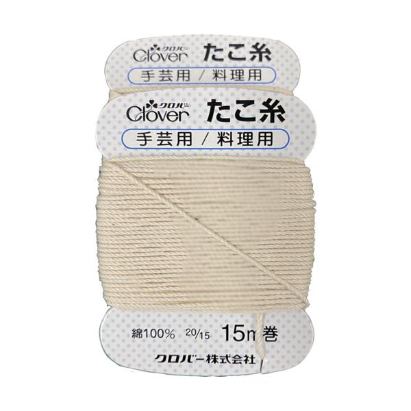 【仕様】●色：生成●標準幅(mm)：1●長さ(m)：15●材質：綿100％●5号20/15●1巻当たり15m●2巻入●太さ約1mm【型番】26-579　/　26579【商品コード】1663242※お問い合わせの際はこちらの商品コードをお伝え...