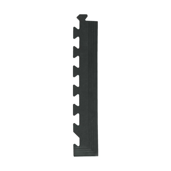 TRUSCO(トラスコ)　ジョイントラバーマット　ハードタイプ　縁駒　角付き　１００×５７５×１０ｍｍ JRMH-FA