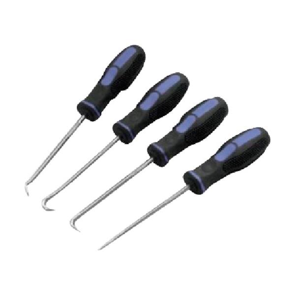 【仕様】●セット内容(点)：4●入組内容：ストレートピック、45°オフセットフック（先曲り）×1、90°フック×1、フルフック（丸）×1[共通仕様]●全長：140mm●重量：21g【型番】2007000001233【商品コード】253474...